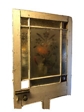 Antique etched glass for sale  BECCLES