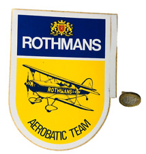 Sticker rothmans aerobatic for sale  BLACKPOOL