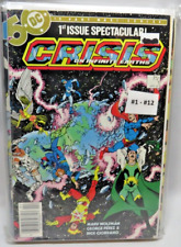 Juego completo de cómics de DC Crisis en Tierras Infinitas 1-12 serie maxi 1985 de colección, usado segunda mano  Embacar hacia Argentina