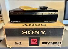 Sony Blu-Ray/DVD Player (BDP-S5000ES) OPEN BOX SUPER LOW HOURS 50 for sale  Shipping to South Africa