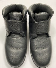 Used, Drew Men's Shoes Boots 11 Black Big Easy Leather Orthopedic Diabetic for sale  Shipping to South Africa