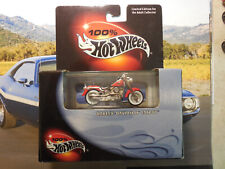 Hot Wheels 100% Hot Wheels Harley-Davidson Fatboy MOTO ROJA REAL RIDERS LE segunda mano  Embacar hacia Argentina