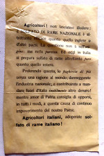 Volantino pubblicitario period usato  Italia