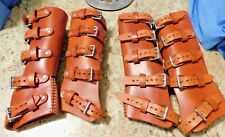Handcrafted leather bracers for sale  Spokane