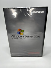 NEW Windows Server 2003 Microsoft Software IT History Sealed CD Standard Editon for sale  Shipping to South Africa