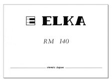 Elka 140 service usato  Valle Castellana
