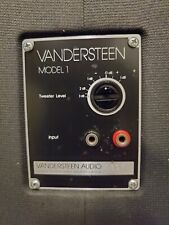 Vandersteen model tower for sale  Aurora