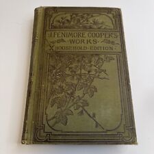 J Fenimore Cooper's Works Sea Tales Water Witch edición doméstica vintage segunda mano  Embacar hacia Argentina