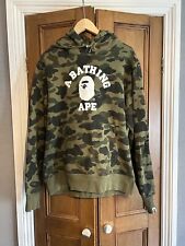Bape camouflage hoodie for sale  CHESTER