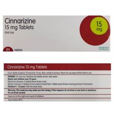 Cinnarizine 15mg tablets for sale  BOLTON