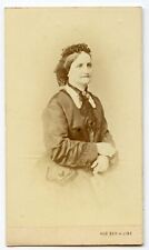 AUG. RED  LINZ- Portret starszej pani ca. 1860 cdv na sprzedaż  PL