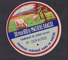Ancienne étiquettes fromage d'occasion  France
