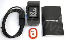 Nike+ Relógio Esportivo AZUL/Preto & SHOE POD TomTom GPS plus smartwatch de corrida 38mm, usado comprar usado  Enviando para Brazil