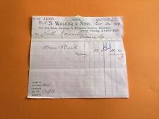 Walker sons mansfield for sale  HOVE