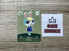 Carte Animal Crossing Amiibo Sasha 433 Alix Ariel Gerrit Série 5 Card S5 d'occasion  Montpellier-