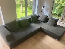 Dunkelgraues sofa ausziehbar gebraucht kaufen  Hamburg