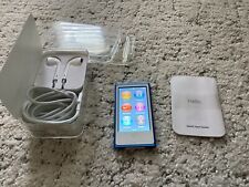 Very Nice ,  Apple iPod Nano, 7th Generation, 16GB , Blue , New Battery…., used for sale  Shipping to South Africa