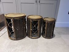 Vintage bamboo wicker for sale  ROSSENDALE