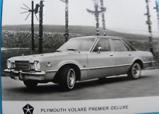 Photo plymouth volare d'occasion  France