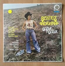 Beatriz Adriana – Gozar y gozar [1976] Vinil Lp Latino Norteño Musica Mexicana comprar usado  Enviando para Brazil