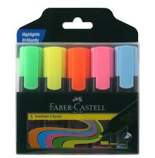 Faber-Castell Textliner - Paquete de 5 bolígrafos (surtido), usado segunda mano  Embacar hacia Argentina