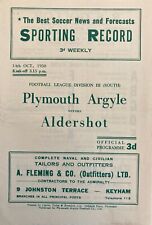 plymouth argyle for sale  BUSHEY