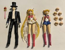 Usado, S.H. Lote de 3 figuras sueltas Figuarts Sailor Moon - máscara de esmoquin Kamen Sailor luna segunda mano  Embacar hacia Argentina