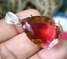 66 CT+ Certified Pear Natural Zultanite 7 Color Pendant 925 Silver Jewellery for sale  Shipping to South Africa