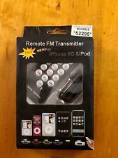 Transmisor FM y control remoto para iPhone 3GS/4G y iPod - Nueva caja abierta segunda mano  Embacar hacia Argentina