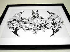 Batman framed print for sale  WIGAN