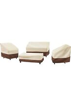 loriano Patio Furniture Cover Set, 4 Piece Outdoor Furniture Cover... for sale  Shipping to South Africa