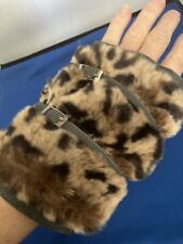 Leopard fur grey for sale  GUILDFORD