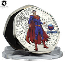 Moneda conmemorativa de Superman DC Liga de la Justicia Desafío Colección de monedas Regalo, usado segunda mano  Embacar hacia Argentina