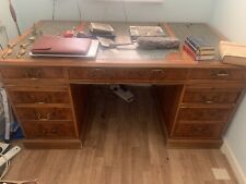 Yew antique desk for sale  CHICHESTER