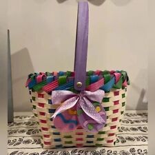 Multicolored easter basket for sale  Great Barrington