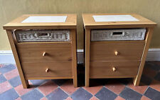 Pine bedside cabinets for sale  Shipping to Ireland