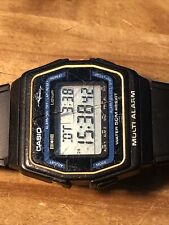 Raro vintage Casio Marlin W-25 feito no Japão relógio digital retrô funcionando 181W-25 comprar usado  Enviando para Brazil