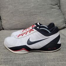 Usado, Tênis de basquete Nike Air Ring Leader masculino baixo tamanho 12 branco preto vermelho comprar usado  Enviando para Brazil