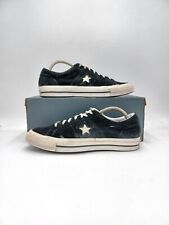 Zapatillas Converse One Star Trainer negras UK8.5 bajas para hombre 158369C Vietnam segunda mano  Embacar hacia Argentina