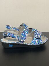 Alegria Blue Colorful Verona Sandals sz 41 or 10.5-11 (VER-7501) MINIMAL WEAR! for sale  Shipping to South Africa