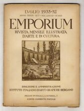 Emporium. rivista mensile usato  Firenze