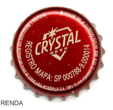 Usado, Cerveza de cristal de Brasil - Tapa de botella de cerveza Kronkorken cápsula Chapas segunda mano  Embacar hacia Argentina