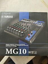 Usado, Console de mixagem Yamaha MG10 10 canais +48v Phantom Power e saídas XLR balanceadas comprar usado  Enviando para Brazil