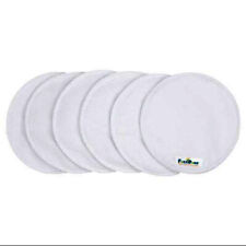 FuzziBunz Nursing Pads White Cloth Reusable Absorbent Discontinued Set of 6 for sale  Shipping to South Africa