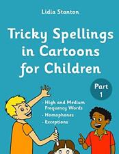 Tricky spellings cartoons for sale  UK