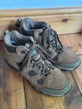 Used, 'Karrimor' brown suede waterproof walking hiking boots size 12 worn once for sale  Shipping to South Africa