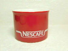 Nescafe Coffee Sugar Bowl Collectabe Ceramic Red Exc Condition Kilncraft for sale  Shipping to South Africa