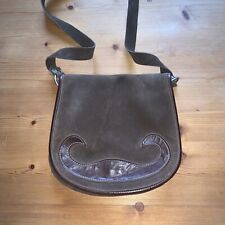 Handtasche wildleder vintage gebraucht kaufen  Alsbach-Hähnlein