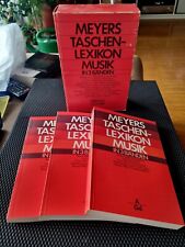 Meyers taschenlexikon musik gebraucht kaufen  Fellbach