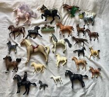 Lote de 25 estatuetas de plástico vintage Toy Horse coleção comprar usado  Enviando para Brazil